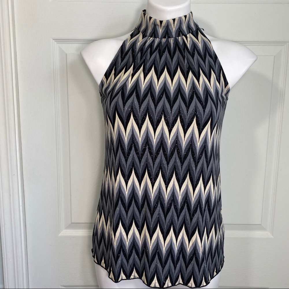 BCX Halter Sparkling Top